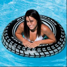 INTEX 59252 Ban Renang Giant Tire Tube Swimming Pool 91cm